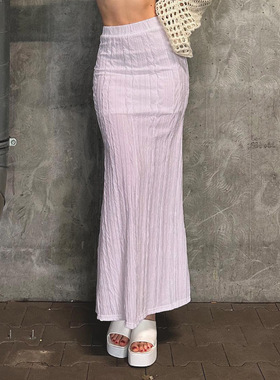 Autumn winter women's sexy skirt slim fit high waist skirt