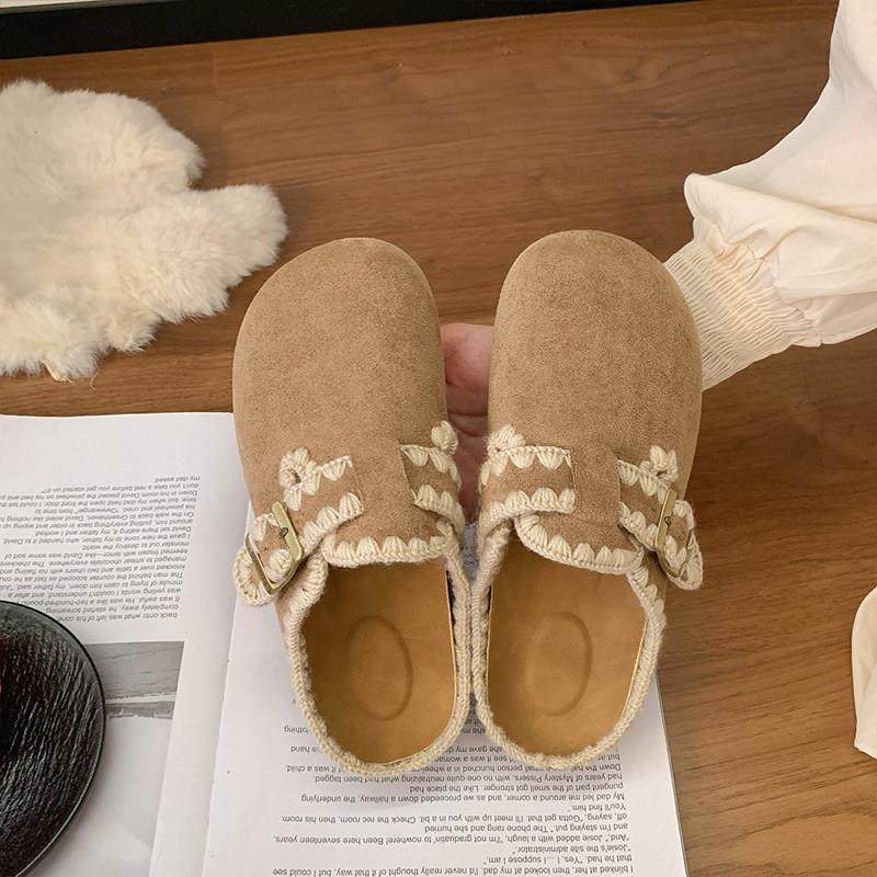 平底内增高勃肯包头半拖鞋女外穿2026新款季配裙子覆古博肯0115w,淘宝优惠券,粉丝福利购,淘宝优惠卷