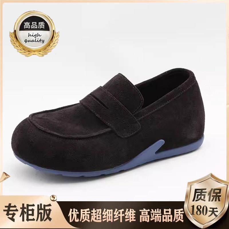 内增高覆古平底勃肯鞋女2026季新款圆头时尚一脚蹬百搭单鞋0115w,淘宝优惠券,粉丝福利购,淘宝优惠卷