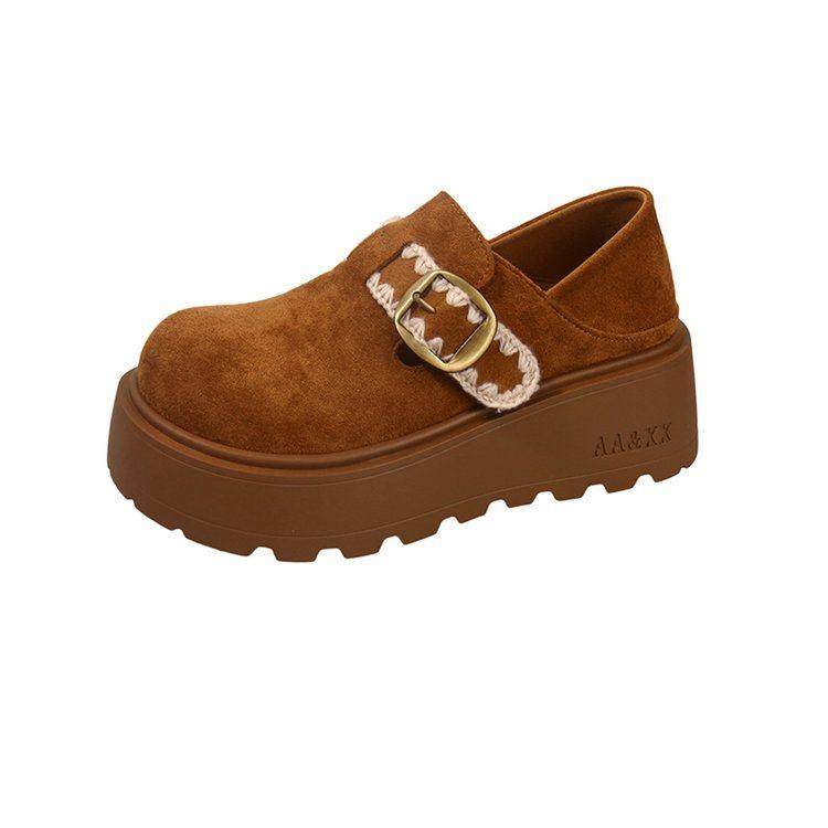 全包勃肯鞋女2026年春季新款刺绣一字带两穿松糕厚底乐福单0115w,淘宝优惠券,粉丝福利购,淘宝优惠卷