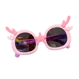 Детские мультяшные силиконовые прочные солнцезащитные очки подходит для мужчин и женщин, защита от ультрафиолета