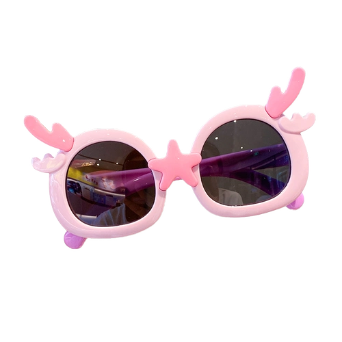 Детские мультяшные силиконовые прочные солнцезащитные очки подходит для мужчин и женщин, защита от ультрафиолета