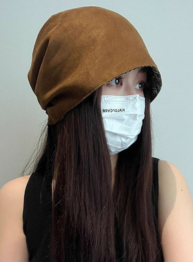 夏季新款民族风女款显脸小堆堆帽
