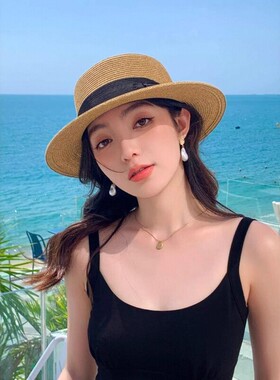 草帽出游优雅女春夏厂家直销