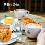 Peets pi ye colombian xiaoguang Boutique Coffee Bean Speaking Black Coffee 250G