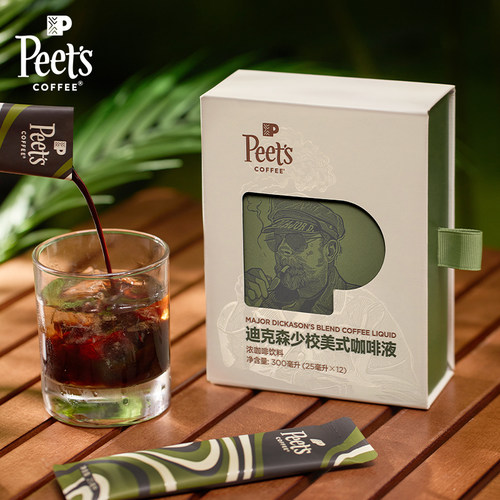Peets皮爷意浓迪克森美式常温浓缩咖啡液浓郁口感醇厚便携装3盒 - 图3
