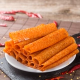 Рот рта острый, пряный пряный вкус и пряный фильм 8090, Старая детский закуска, старый модный большой пряный фильм