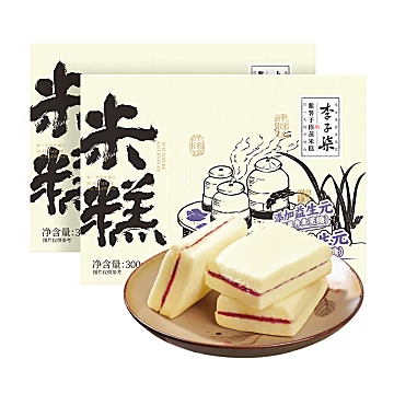 李子柒紫薯米糕（尝鲜装）300g*2