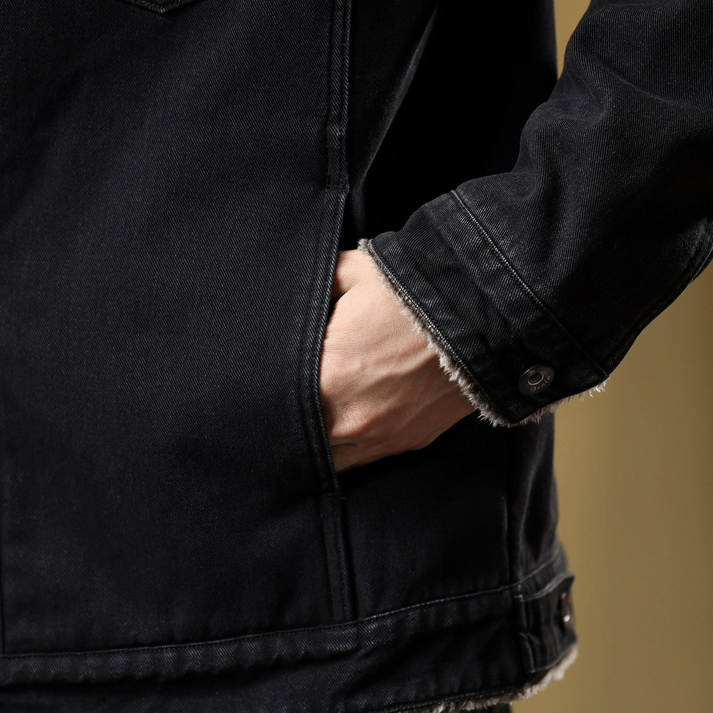 冬季新款雪狐绒牛仔外套男士加绒加厚夹克男装大码毛领保暖棉服潮,淘宝优惠券,粉丝福利购,淘宝优惠卷