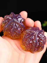 Hand Play Fitness Ball Health Training Rehabilitation Middle Aged Handball Honey Wax Amber Massage To Hold The Walnut Special