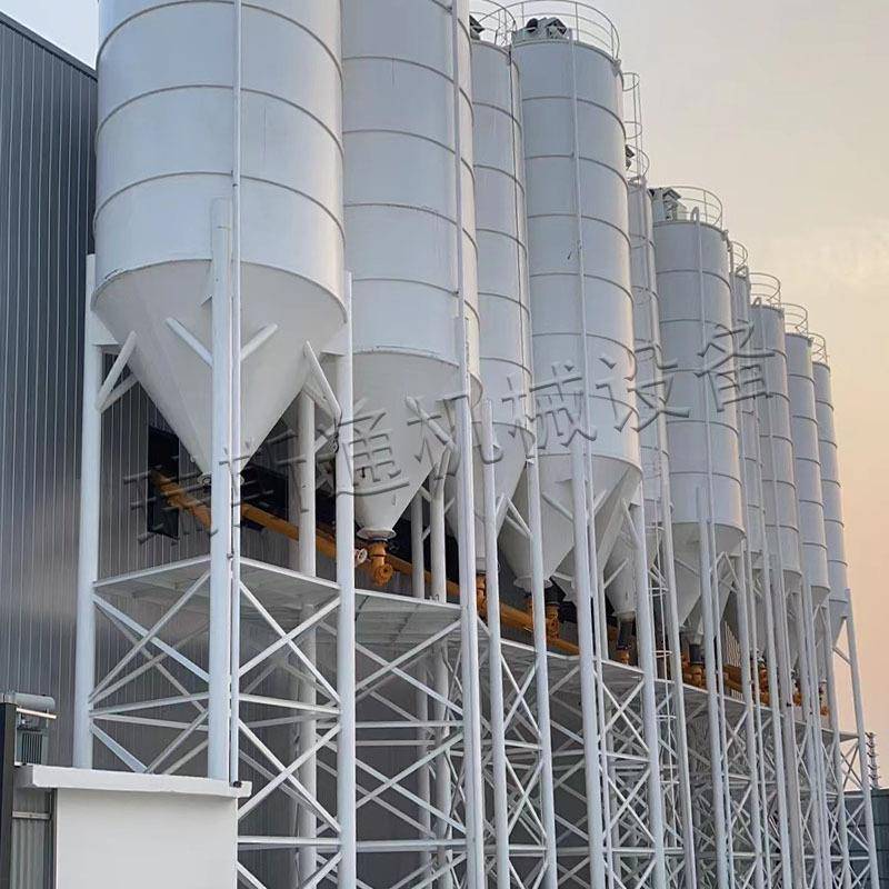 免基础立式粉末储蓄罐 大容量不锈钢水泥罐 液体防腐物料罐厂家 - 图1