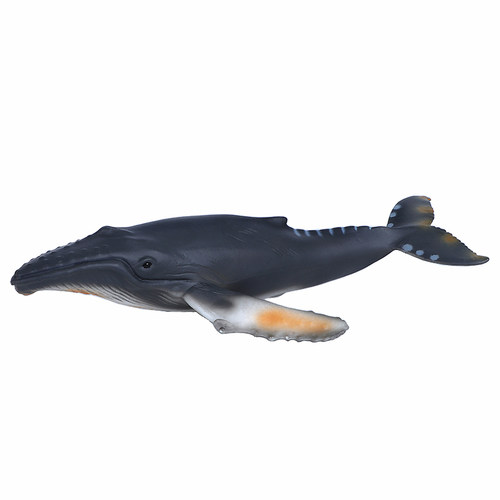 仿真海洋生物鲸鱼玩具动物模型大号弓头鲸虎鲸座头鲸实心男孩儿童 - 图3