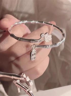 热销手镯新品摆摊饰品高颜值森系半镯半链古风仙气蛇形镯子闺蜜