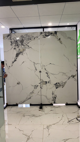 岩板样品展示架大板瓷砖2600连纹砖展架800大理石磁砖样板架立式 - 图2