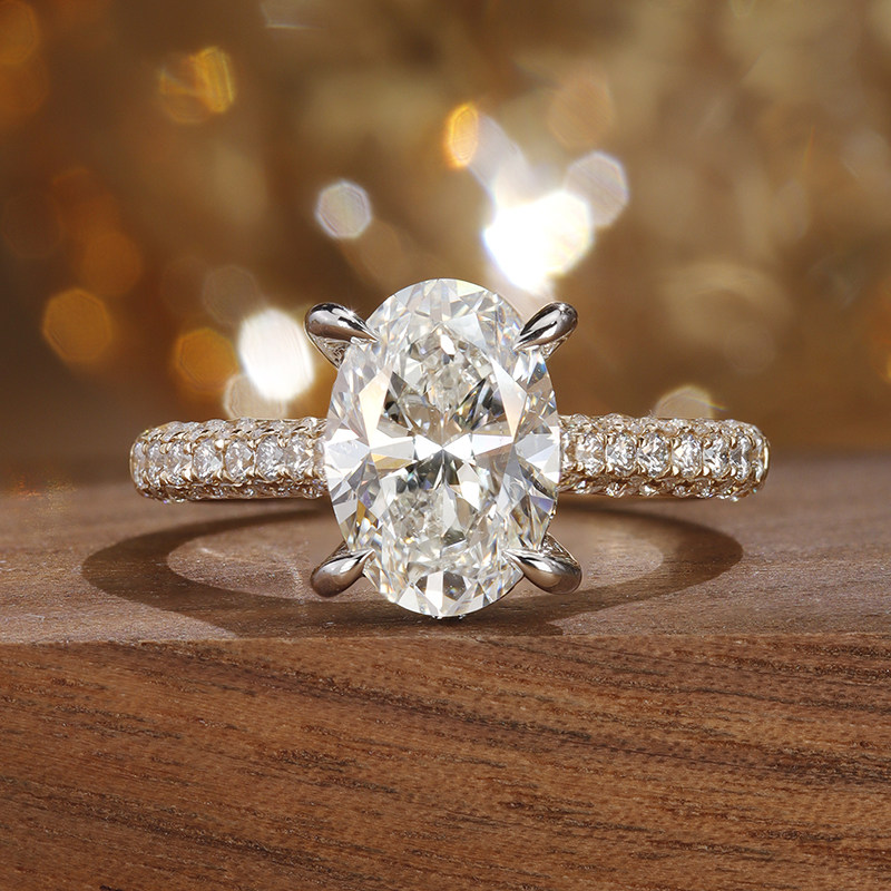 VINCARRY 18K gold colored treasure ring, elegant, delicate, versatile, light luxury, advanced customization, new product recommendation