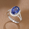 VINCARRY 18K Gold Sapphire Ring Elegant, Exquisite and Versatile High-end Customized New Artificial Gemstone Recommendation