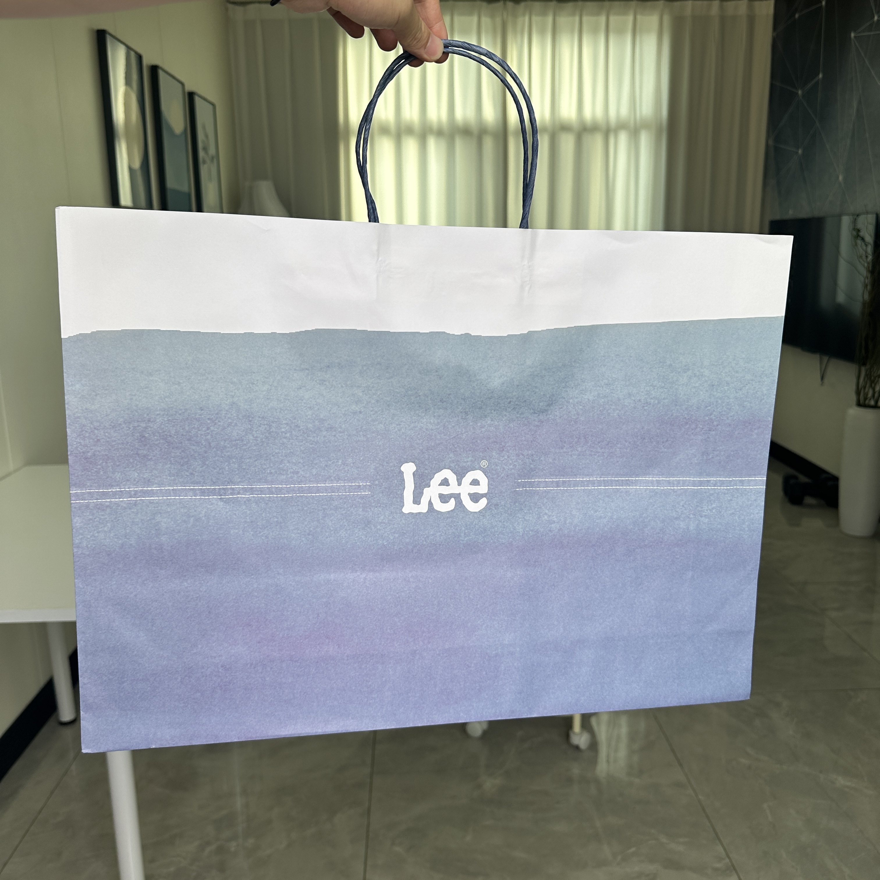 Lee纸袋礼品袋 鞋服购物袋羽绒服袋 柜台正品手提袋,淘宝优惠券,粉丝福利购,淘宝优惠卷