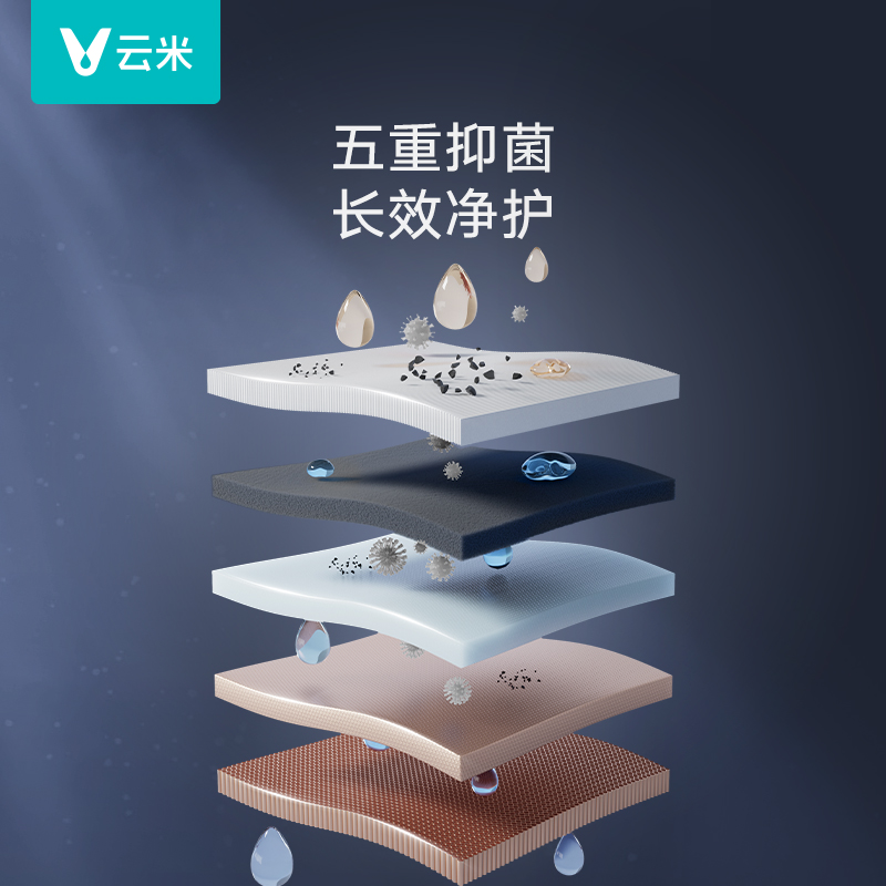 云米燃气热水器燃电混动零冷水家用一级增压恒温强排天然气16升