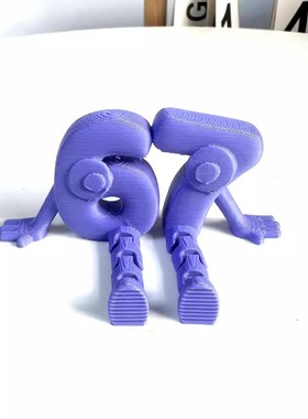 3D打印Joint Movable Digital Ornament窃取脑腐67公仔小人摆件