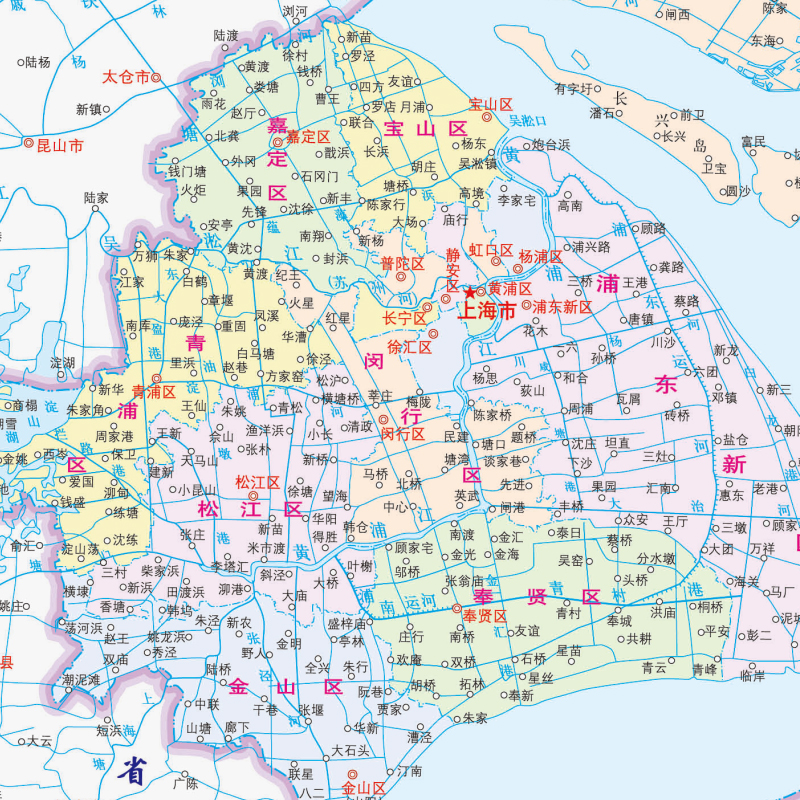 上海市地图册2024新版中国分省系列地图册高清彩印自驾自助游标注政区详实交通丰富旅游全面省情完整套系-图1