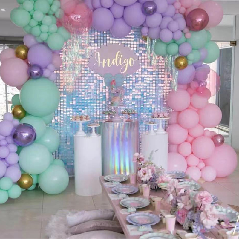 Hot Square Sequin Panel Backdrop Wedding Baby Shower Birthda - 图2