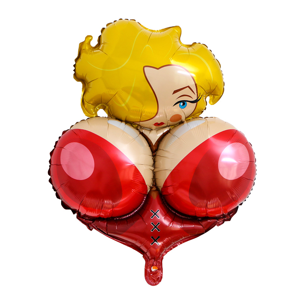 Bachelorette Party Sexy Foil Balloon Decor Aluminum Balloon - 图1