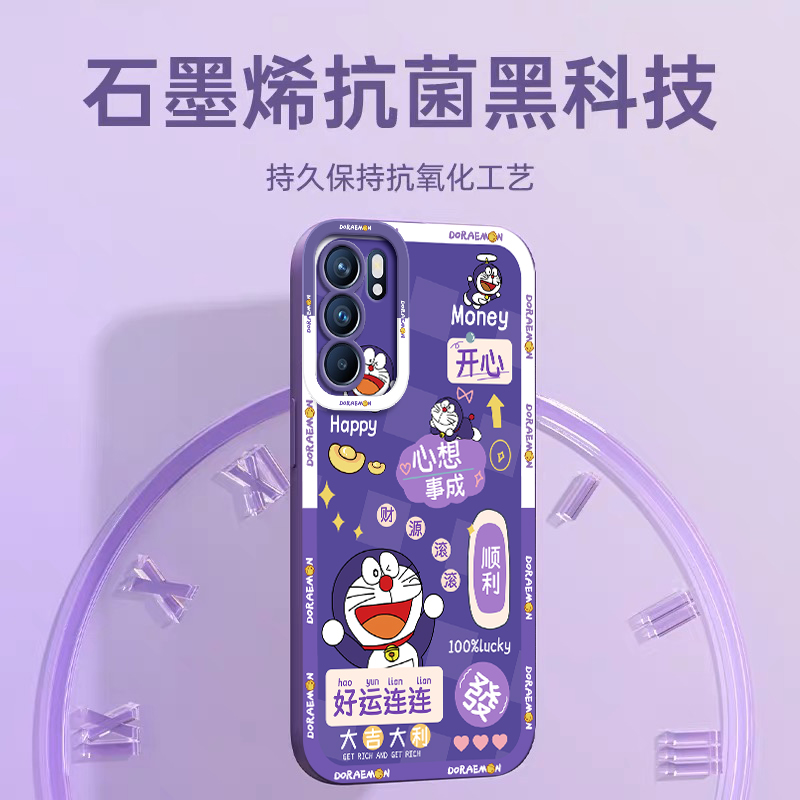 适用oppoReno6手机壳新款reno6pro软硅胶oρpo6por+全包opopReno防摔6手机套opop潮0pp0的女可爱男5g外壳十 - 图2