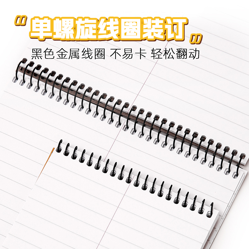 日本KOKUYO国誉Gambol渡边螺旋上翻口译本a5A6随身便携线圈本小分栏日语英语单词本速记笔记记事学生ins简约 - 图0