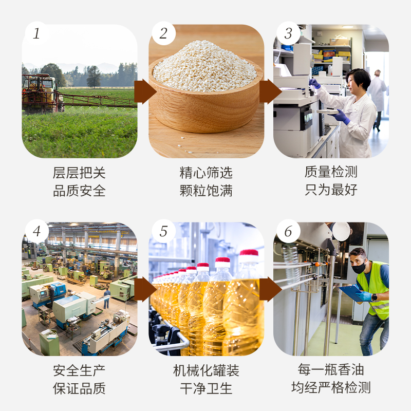 纯正小磨芝麻香油·500ml家用油芝麻油农家自榨调味油 - 图2