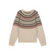 Solighter french wool fair isle sweater