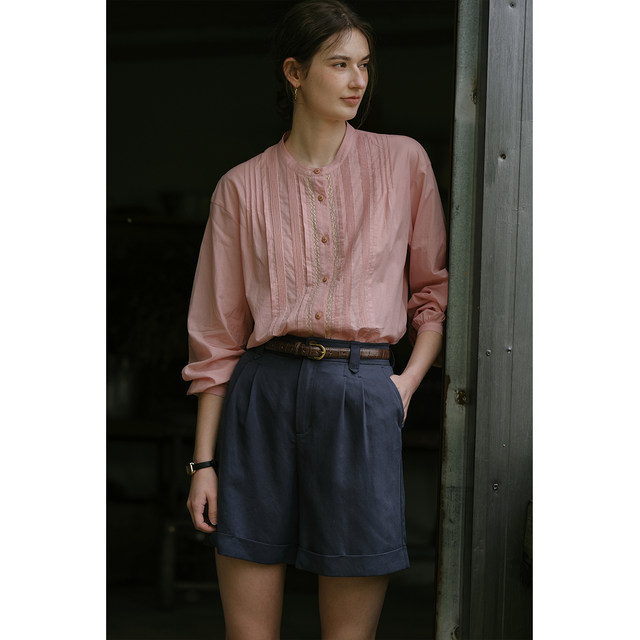 Solighter French straight shorts and casual pants