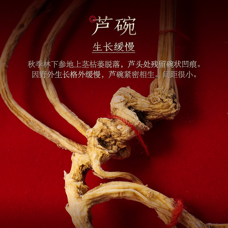 长白山一等国检证书东北特产野山参 长白山人参人参/园参及其制品