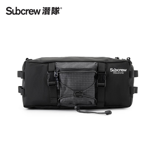 Subcrew汐风系列时尚百搭单肩斜挎包男士休闲运动包机能风背包 - 图3