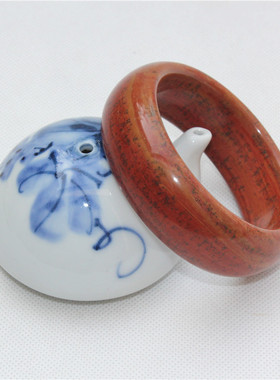 产地直销正宗泗滨原石富贵红手镯