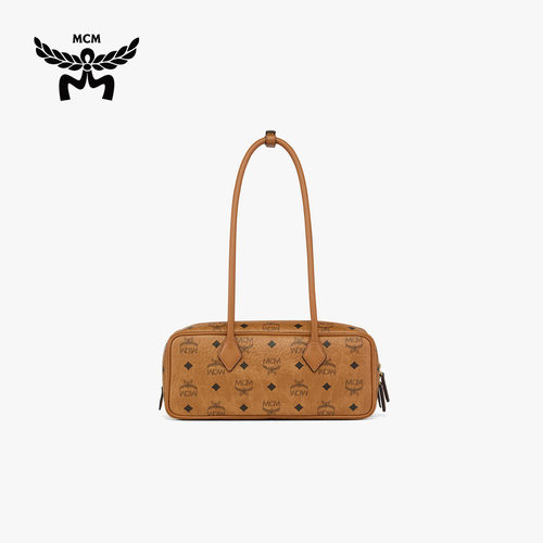 【2026新品】MCM AREN小号包腋下法棍包腊肠包波士顿流行女款包 - 图2