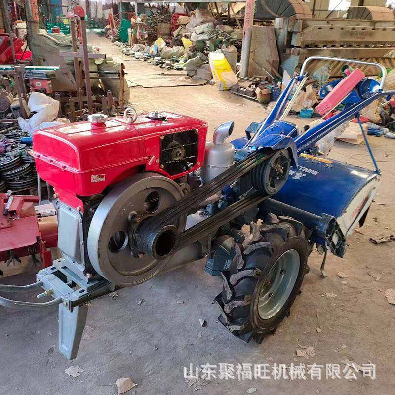 手扶拖拉机带双铧梨15马力水旱两用耕地机手扶红薯杀秧收获机,淘宝优惠券,粉丝福利购,淘宝优惠卷