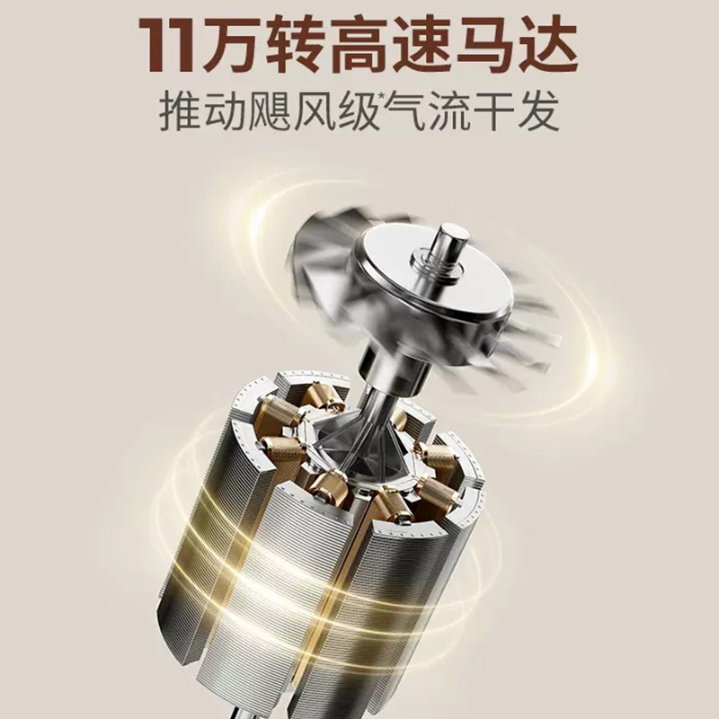 直白高速吹风机家用复古电吹风风筒吹发机闺蜜送人礼盒