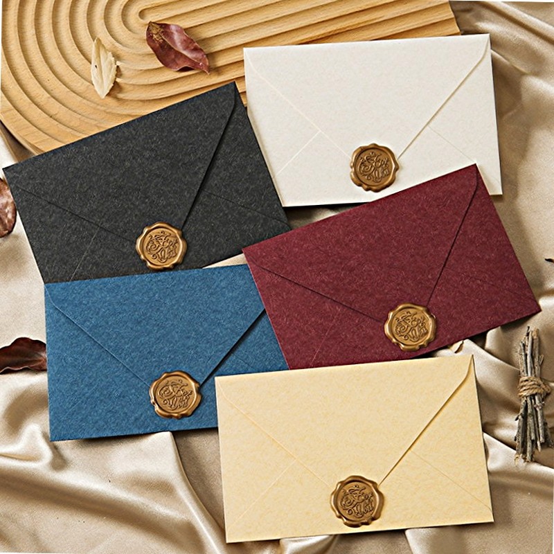 羊绒信封信纸套装复古风情书中国风牛皮特种纸请柬明信片火漆信封,淘宝优惠券,粉丝福利购,淘宝优惠卷