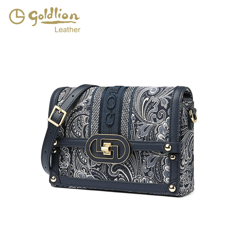 金利来正品轻奢刺绣单肩女士包包2026新款时尚百搭斜挎通勤小方包,淘宝优惠券,粉丝福利购,淘宝优惠卷