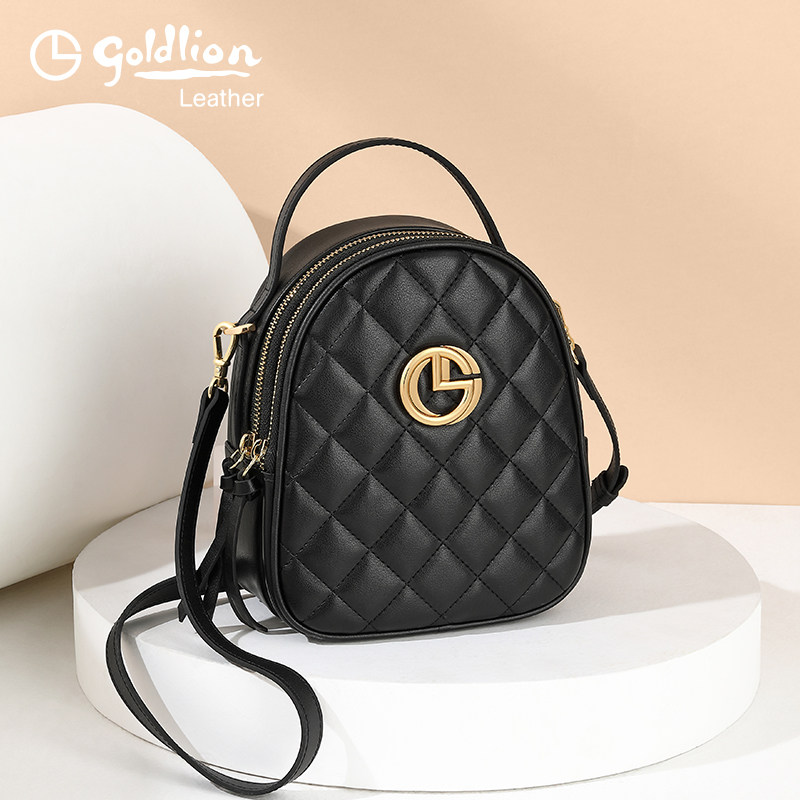 金利来2021新款女小众轻奢斜挎包 金利来一品仓女士包袋