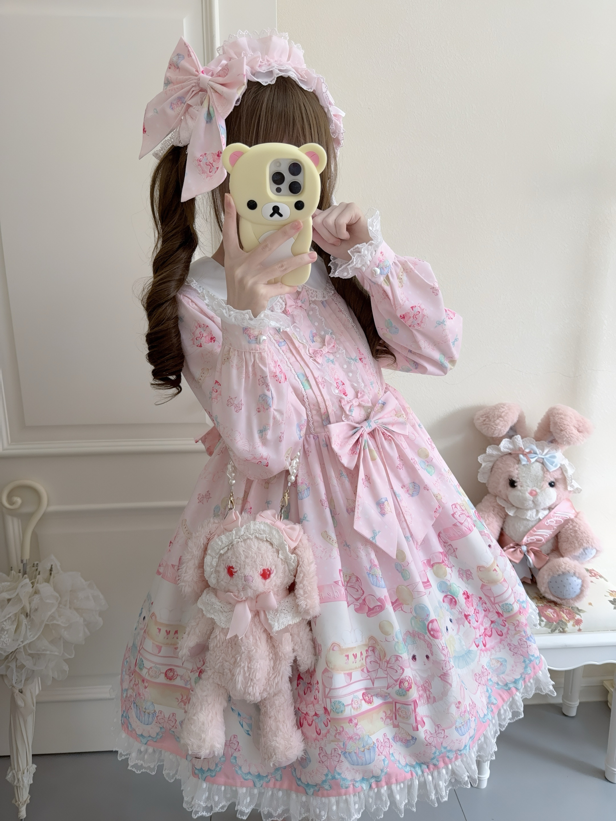 【尾款】兔崽原创 小羊甜心尾款链接 可爱日常长袖op连衣裙lolita,淘宝优惠券,粉丝福利购,淘宝优惠卷