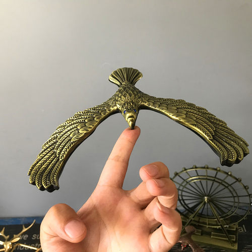世界地标建筑模型埃菲尔铁塔自由女神大本钟摩天轮平衡鹰金属摆件 - 图2