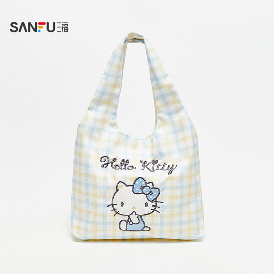 三福hellokitty包三丽鸥手提袋时尚可爱帆布包2025新款包包841500