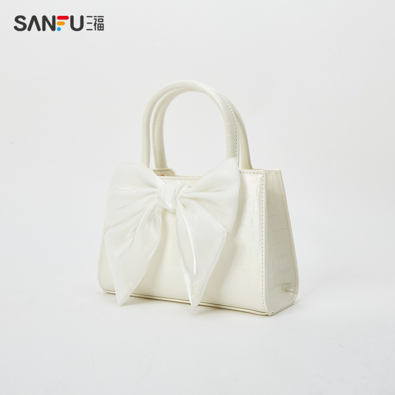 三福手提包2022夏季甜心少女包包 三福服饰女士包袋