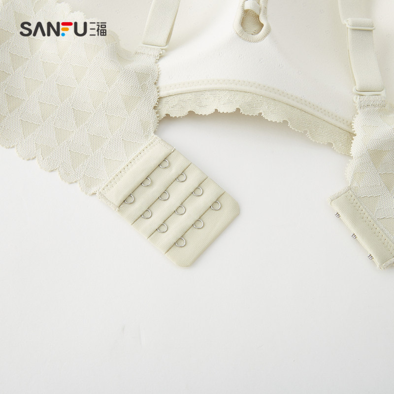 三福2022新款春季小胸聚拢甜美文胸 三福服饰文胸