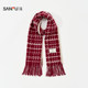 Sanfu overlock plaid long scarf fashionable and elegant trendy clothing accessories accessories scarf 847248