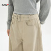 Sanfu Casual Pants 2026 New Spring Street Trend Wide Belt Scimitar Pants This Year's Popular Long Pants Women's 517611