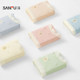 Sanfu mid-waist women's underwear for women, breathable and comfortable, hip-covering, antibacterial, pure cotton crotch, seamless, student girls' underwear for women