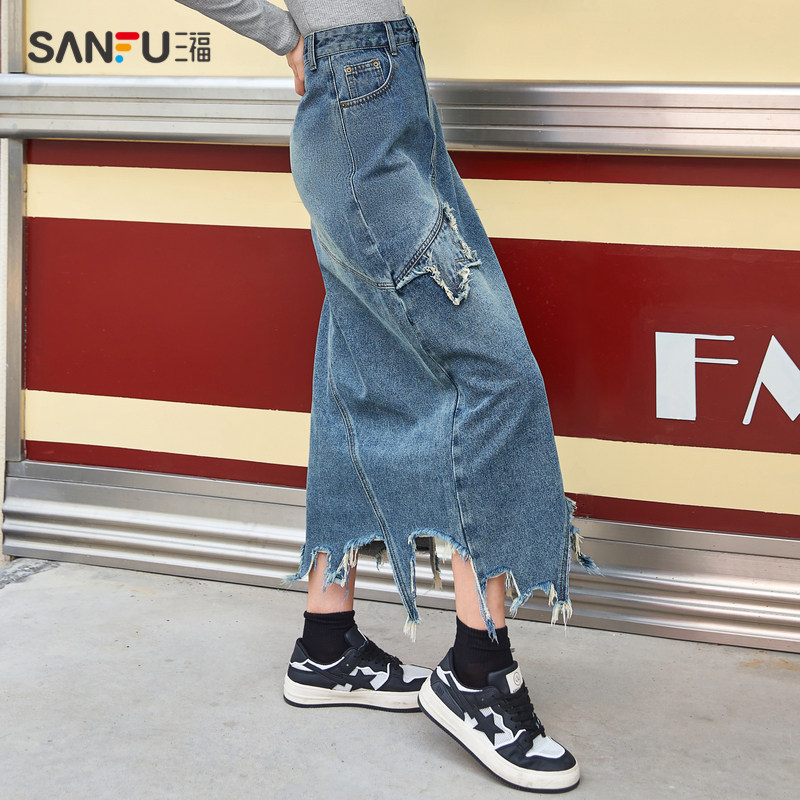  三福服饰半身裙