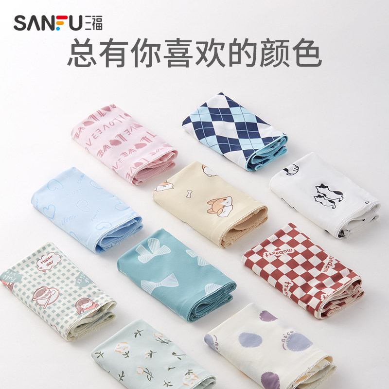 三福2022新款夏季低腰包臀三角裤 三福服饰女三角裤